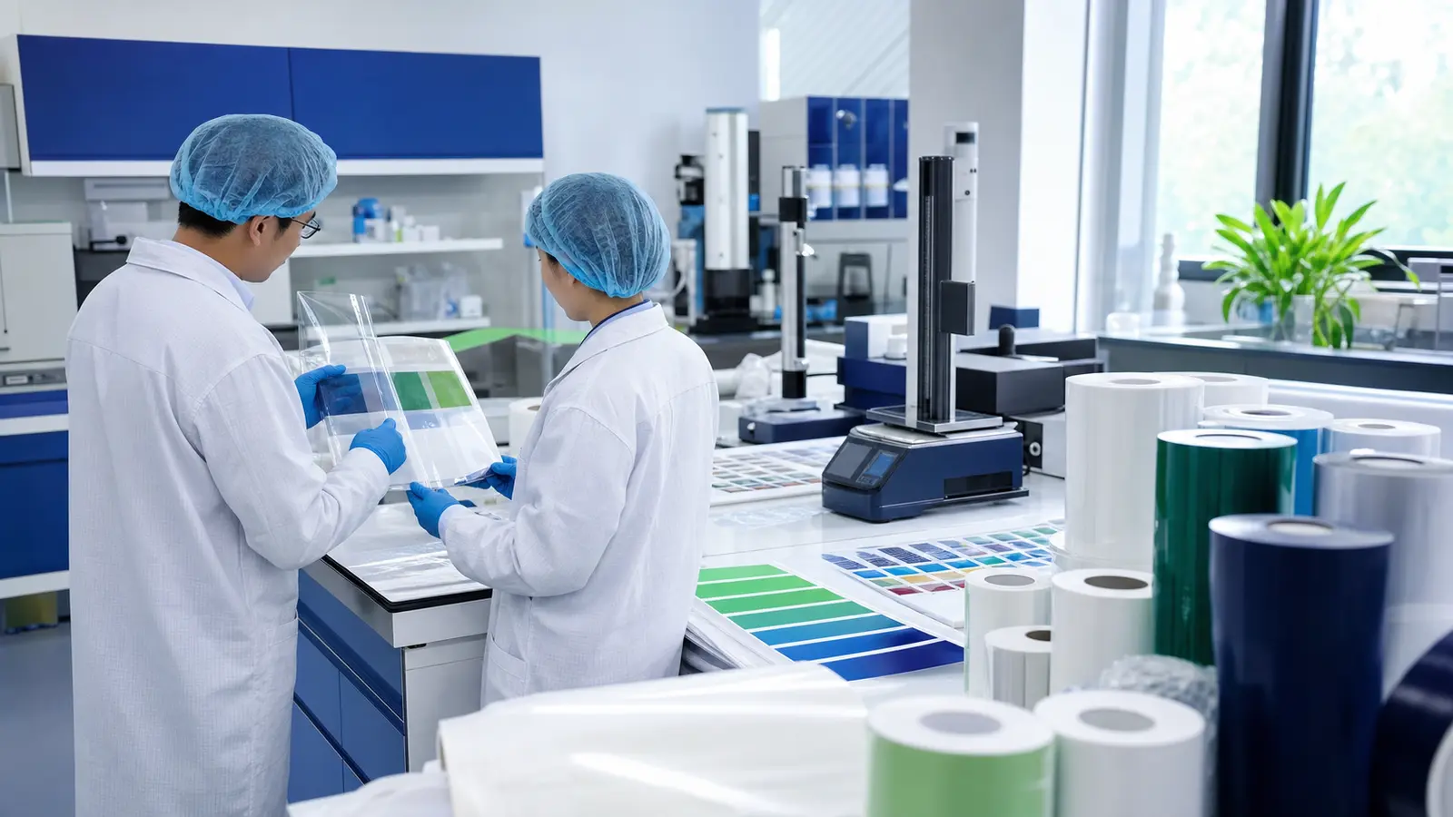 RunLong printing-material laboratory and quality control